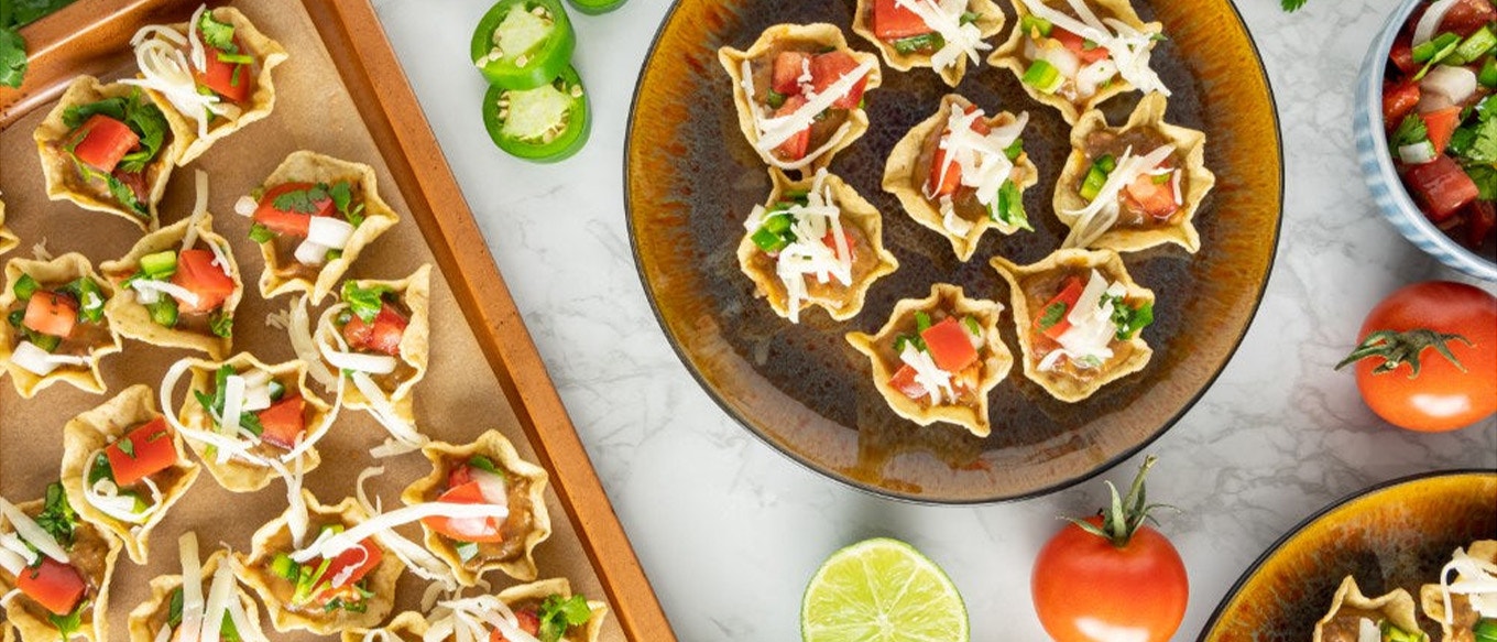 Loaded Veggie-Lentil Nachos