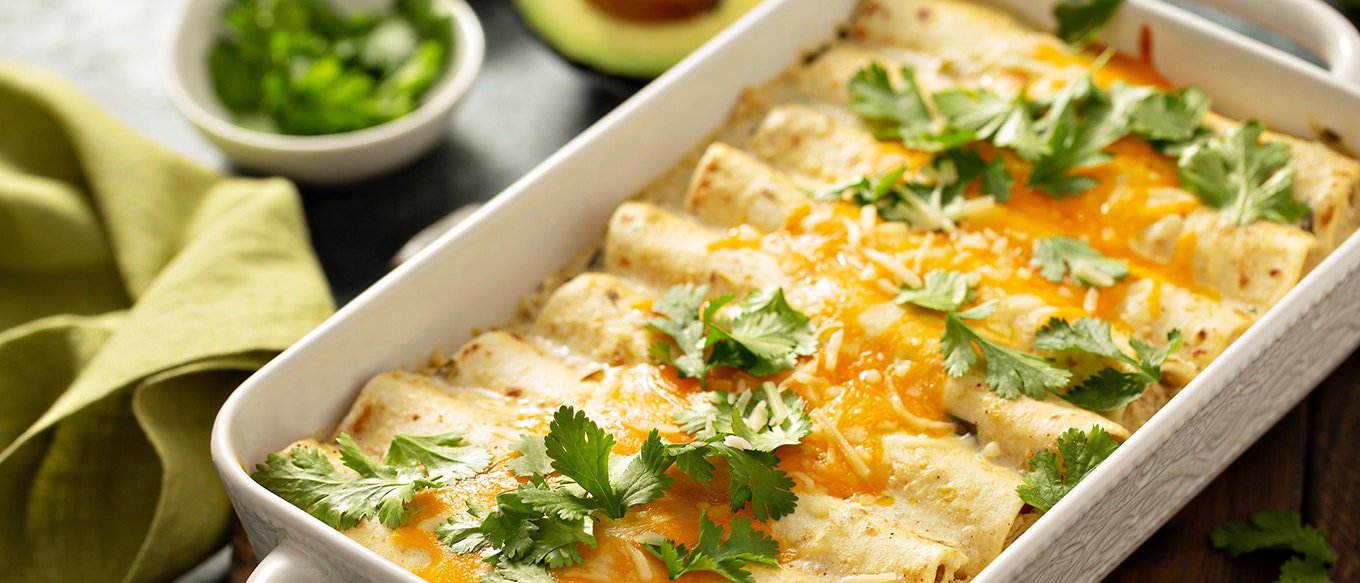 Butter Chickpea & Vegetable Burritos