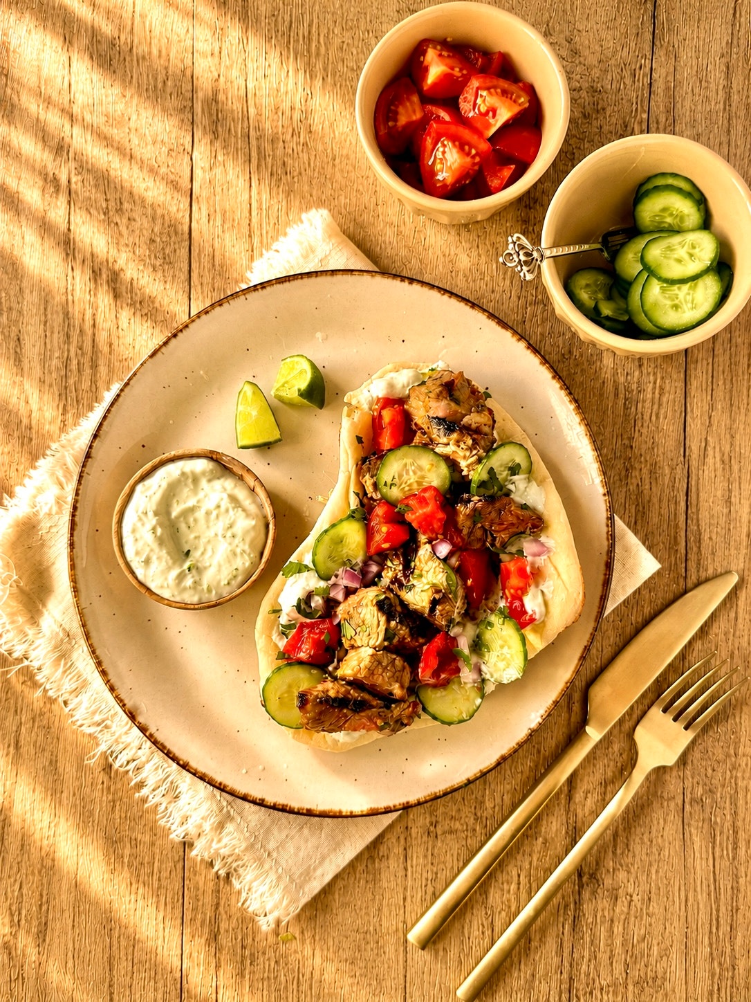 Beef Kebabs with Vegetable Tikka Masala