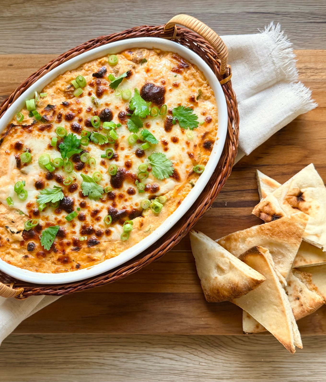Easy Baked Butter Chickpea & Paneer Dip
