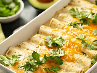 Butter Chickpea & Vegetable Burritos