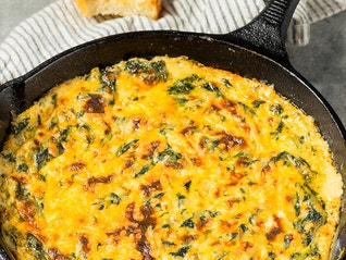 Channa Masala Spinach Dip