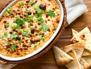 Easy Baked Butter Chickpea & Paneer Dip
