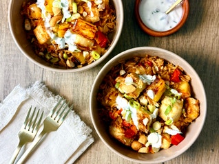 Indian-Style Tofu Fried Rice
